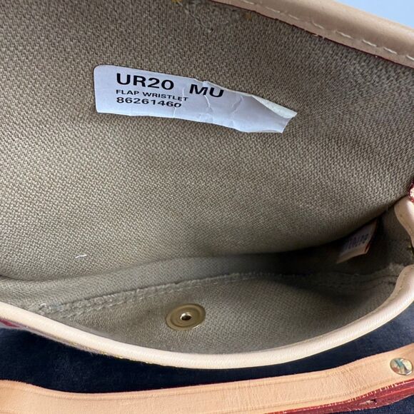 Y2K Dooney & Bourke Multicolor Hearts Wristlet – Leather Mini Purse - Picture 13 of 14